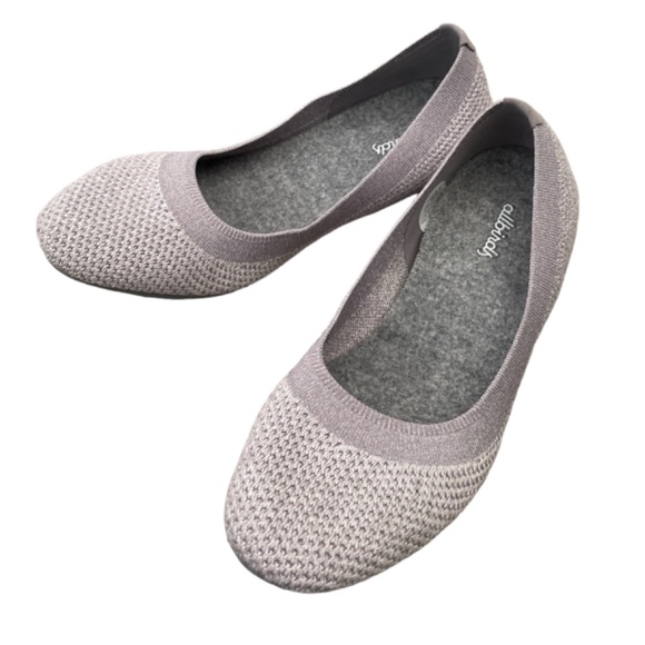 All Birds Tree Breezers Lilac Knit Ballet Flats Size 8.5 - Picture 9 of 9